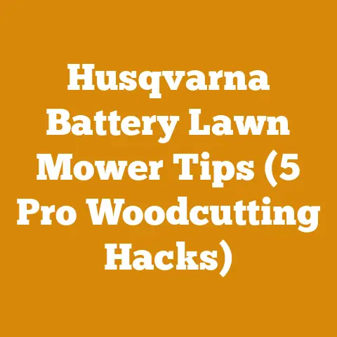 Husqvarna Battery Lawn Mower Tips (5 Pro Woodcutting Hacks)