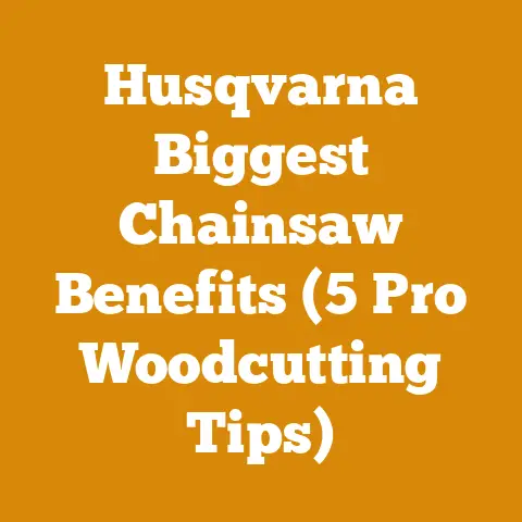 Husqvarna Biggest Chainsaw Benefits (5 Pro Woodcutting Tips)