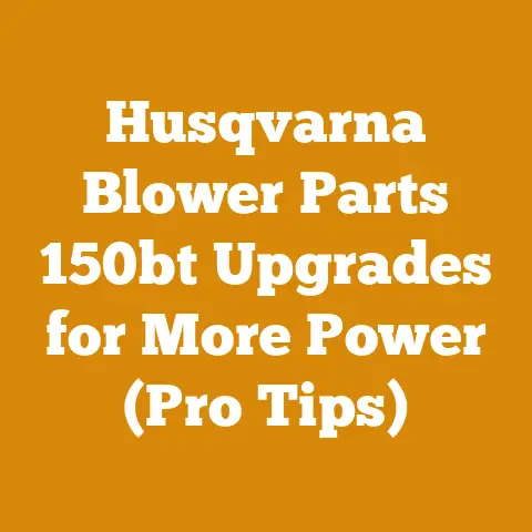 Husqvarna Blower Parts 150bt Upgrades for More Power (Pro Tips)