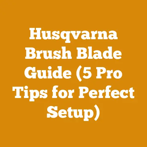 Husqvarna Brush Blade Guide (5 Pro Tips for Perfect Setup)