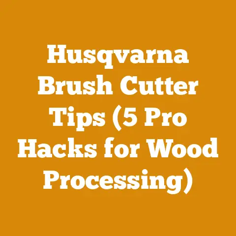 Husqvarna Brush Cutter Tips (5 Pro Hacks for Wood Processing)