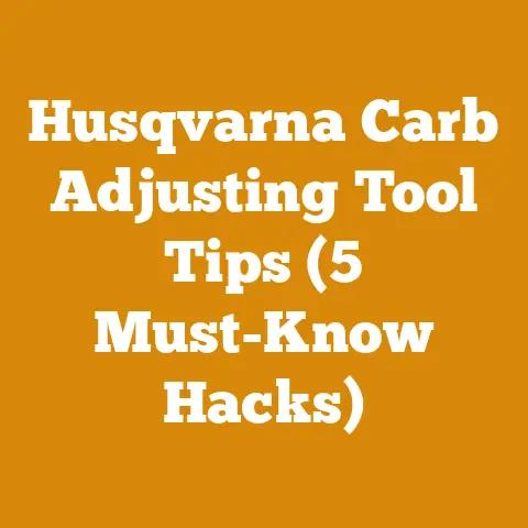Husqvarna Carb Adjusting Tool Tips (5 Must-Know Hacks)
