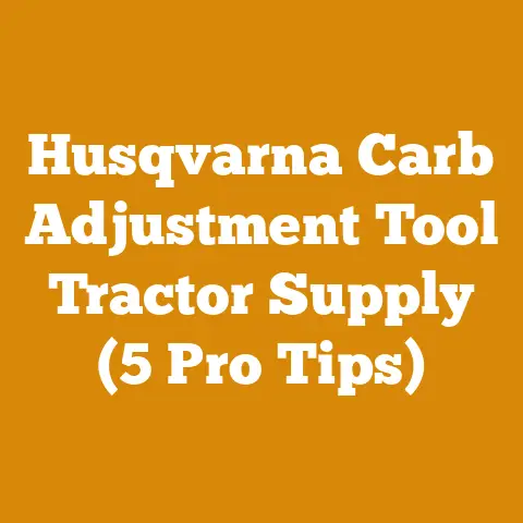 Husqvarna Carb Adjustment Tool Tractor Supply (5 Pro Tips)
