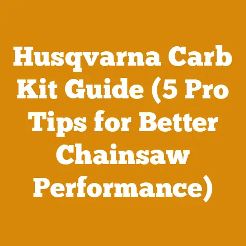 Husqvarna Carb Kit Guide (5 Pro Tips for Better Chainsaw Performance)