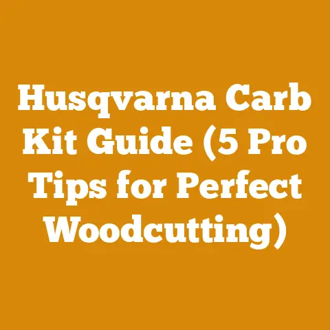 Husqvarna Carb Kit Guide (5 Pro Tips for Perfect Woodcutting)