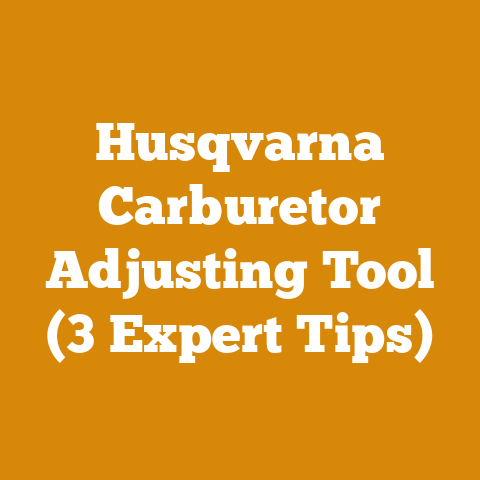Husqvarna Carburetor Adjusting Tool (3 Expert Tips)
