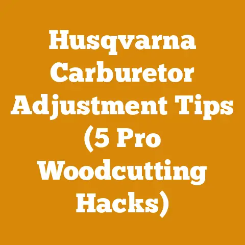Husqvarna Carburetor Adjustment Tips (5 Pro Woodcutting Hacks)