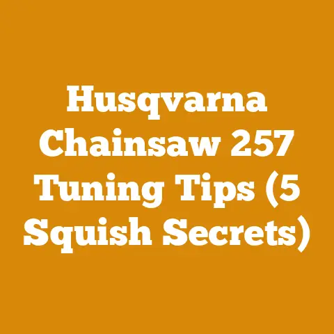 Husqvarna Chainsaw 257 Tuning Tips (5 Squish Secrets)