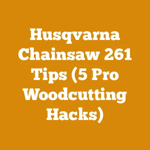 Husqvarna Chainsaw 261 Tips (5 Pro Woodcutting Hacks)