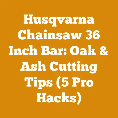 Husqvarna Chainsaw 36 Inch Bar: Oak & Ash Cutting Tips (5 Pro Hacks)