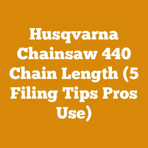 Husqvarna Chainsaw 440 Chain Length (5 Filing Tips Pros Use)