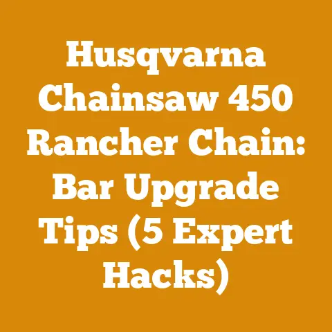 Husqvarna Chainsaw 450 Rancher Chain: Bar Upgrade Tips (5 Expert Hacks)