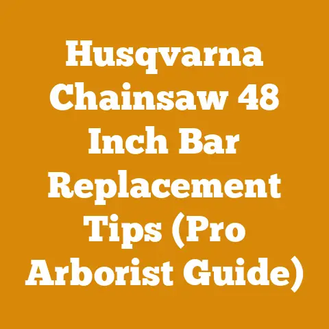 Husqvarna Chainsaw 48 Inch Bar Replacement Tips (Pro Arborist Guide)