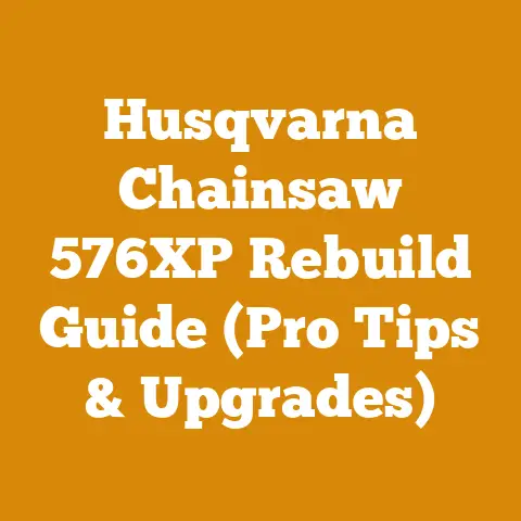 Husqvarna Chainsaw 576XP Rebuild Guide (Pro Tips & Upgrades)