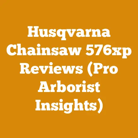 Husqvarna Chainsaw 576xp Reviews (Pro Arborist Insights)
