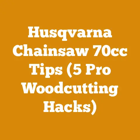 Husqvarna Chainsaw 70cc Tips (5 Pro Woodcutting Hacks)