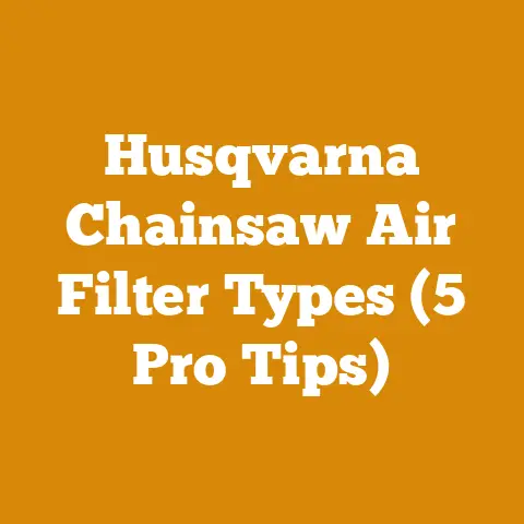 Husqvarna Chainsaw Air Filter Types (5 Pro Tips)