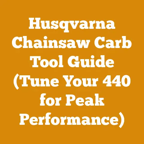 Husqvarna Chainsaw Carb Tool Guide (Tune Your 440 for Peak Performance)