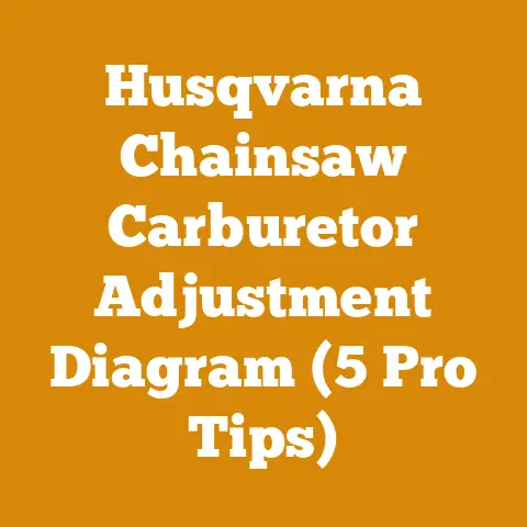 Husqvarna Chainsaw Carburetor Adjustment Diagram (5 Pro Tips)