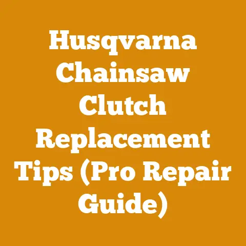 Husqvarna Chainsaw Clutch Replacement Tips (Pro Repair Guide)