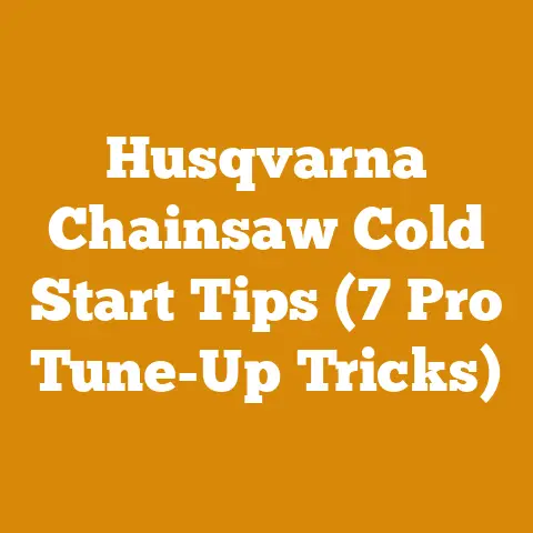 Husqvarna Chainsaw Cold Start Tips (7 Pro Tune-Up Tricks)