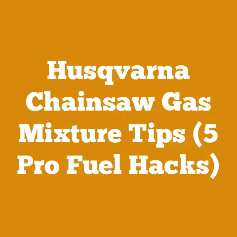 Husqvarna Chainsaw Gas Mixture Tips (5 Pro Fuel Hacks)