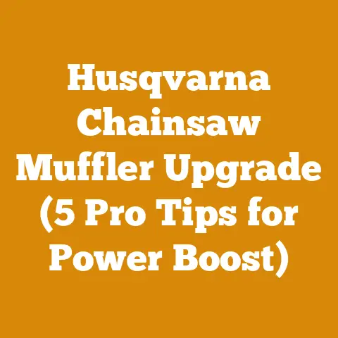 Husqvarna Chainsaw Muffler Upgrade (5 Pro Tips for Power Boost)