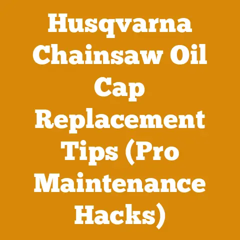 Husqvarna Chainsaw Oil Cap Replacement Tips (Pro Maintenance Hacks)
