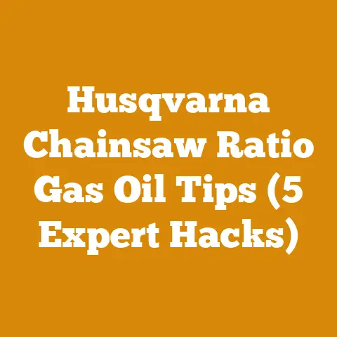Husqvarna Chainsaw Ratio Gas Oil Tips (5 Expert Hacks)
