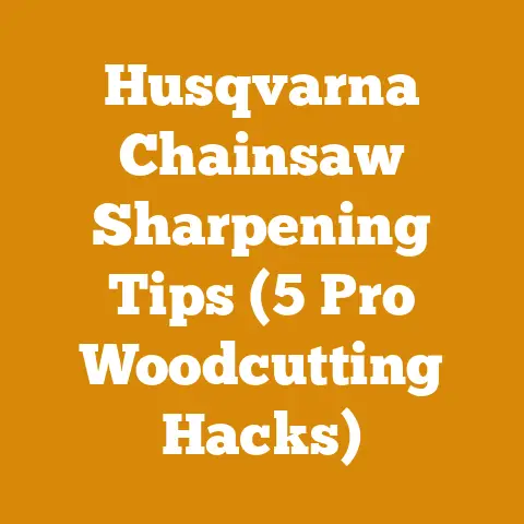 Husqvarna Chainsaw Sharpening Tips (5 Pro Woodcutting Hacks)