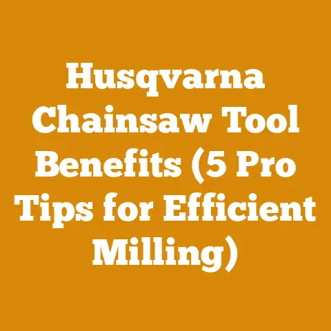 Husqvarna Chainsaw Tool Benefits (5 Pro Tips for Efficient Milling)
