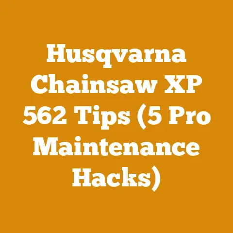 Husqvarna Chainsaw XP 562 Tips (5 Pro Maintenance Hacks)