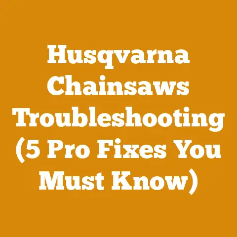Husqvarna Chainsaws Troubleshooting (5 Pro Fixes You Must Know)