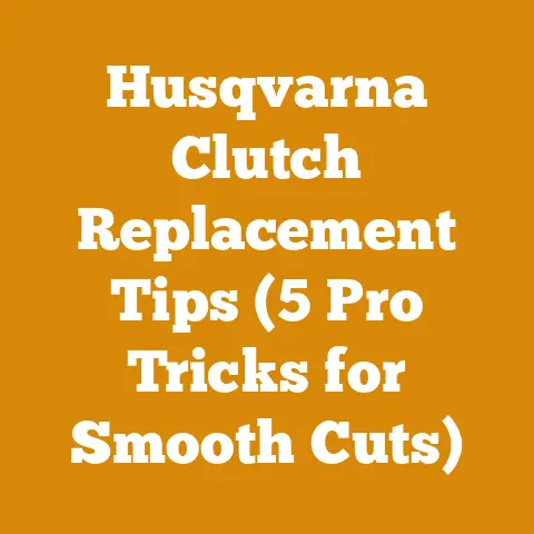 Husqvarna Clutch Replacement Tips (5 Pro Tricks for Smooth Cuts)