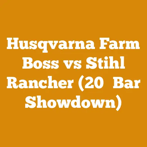 Husqvarna Farm Boss vs Stihl Rancher (20″ Bar Showdown)