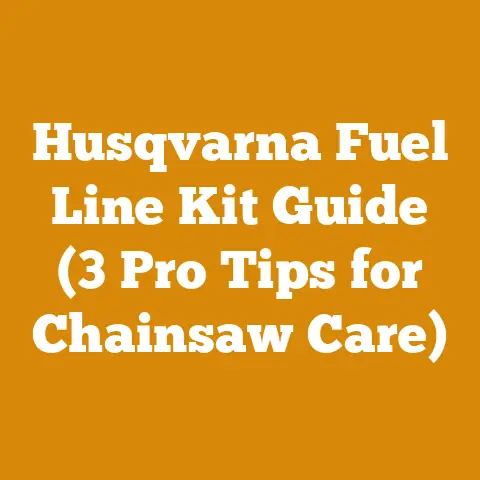 Husqvarna Fuel Line Kit Guide (3 Pro Tips for Chainsaw Care)