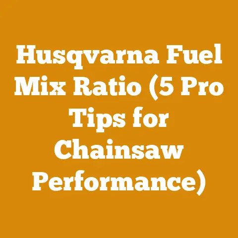 Husqvarna Fuel Mix Ratio (5 Pro Tips for Chainsaw Performance)