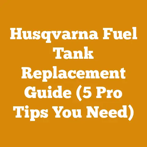Husqvarna Fuel Tank Replacement Guide (5 Pro Tips You Need)