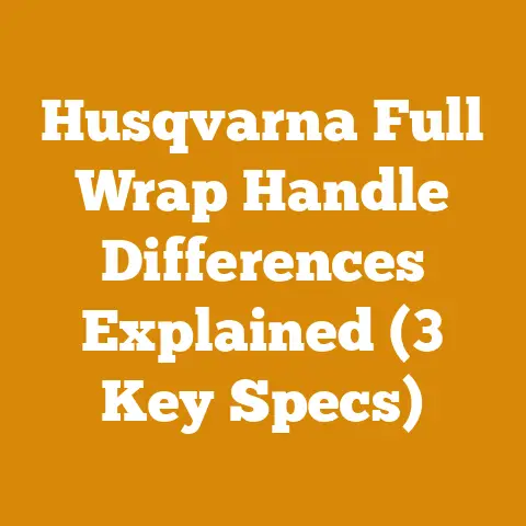 Husqvarna Full Wrap Handle Differences Explained (3 Key Specs)