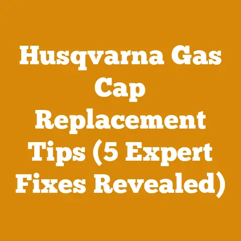 Husqvarna Gas Cap Replacement Tips (5 Expert Fixes Revealed)