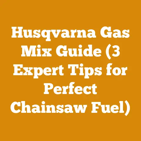 Husqvarna Gas Mix Guide (3 Expert Tips for Perfect Chainsaw Fuel)