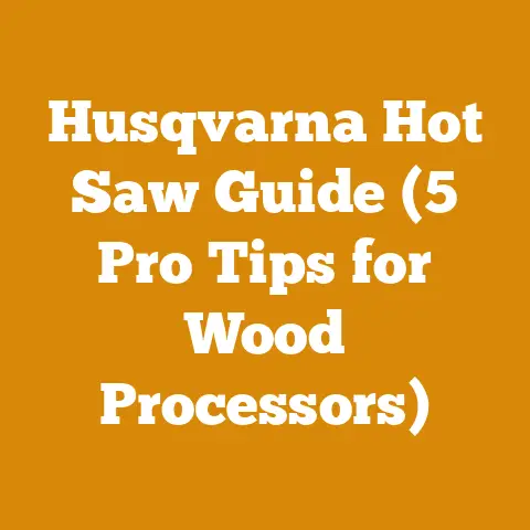Husqvarna Hot Saw Guide (5 Pro Tips for Wood Processors)