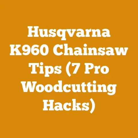 Husqvarna K960 Chainsaw Tips (7 Pro Woodcutting Hacks)