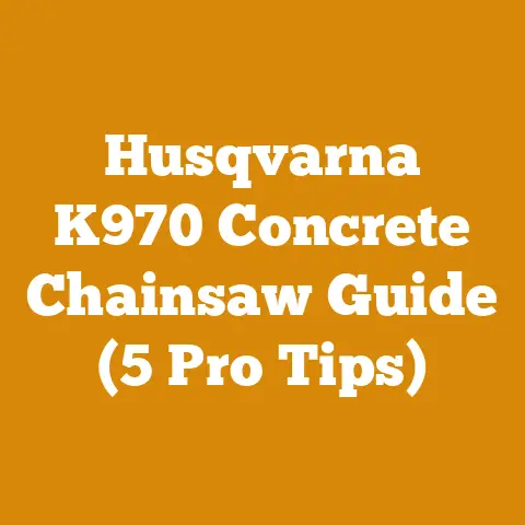 Husqvarna K970 Concrete Chainsaw Guide (5 Pro Tips)