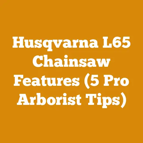 Husqvarna L65 Chainsaw Features (5 Pro Arborist Tips)