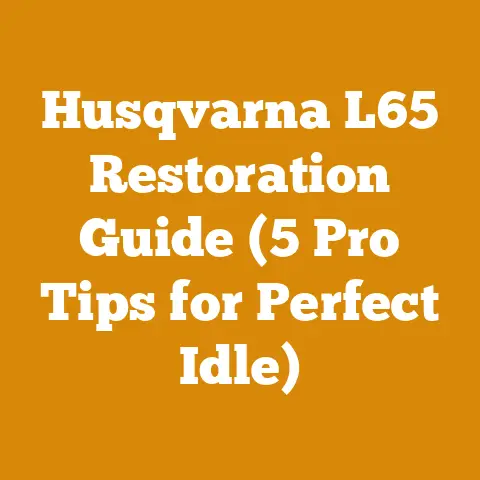 Husqvarna L65 Restoration Guide (5 Pro Tips for Perfect Idle)
