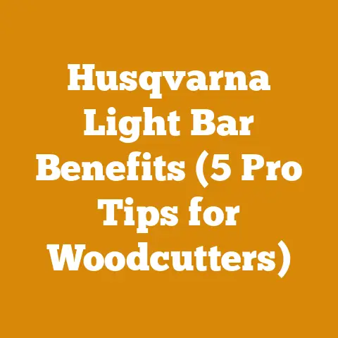Husqvarna Light Bar Benefits (5 Pro Tips for Woodcutters)