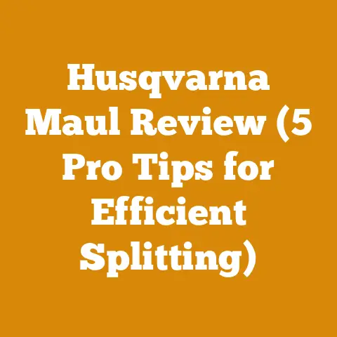 Husqvarna Maul Review (5 Pro Tips for Efficient Splitting)