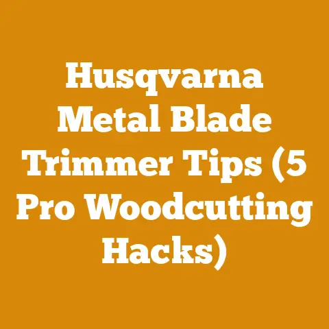 Husqvarna Metal Blade Trimmer Tips (5 Pro Woodcutting Hacks)
