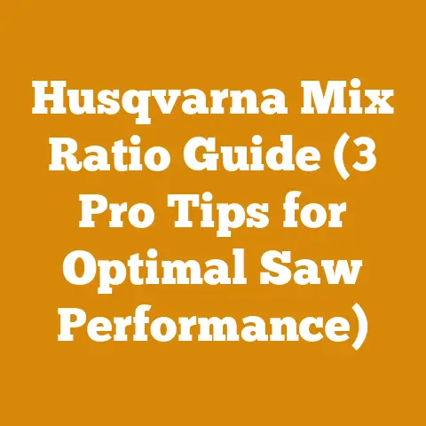 Husqvarna Mix Ratio Guide (3 Pro Tips for Optimal Saw Performance)